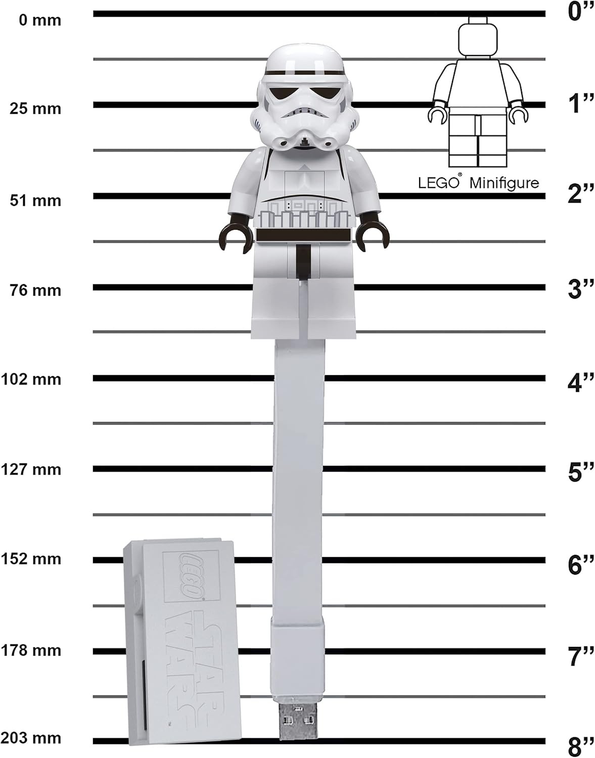 image:imageLEGO Star Wars Book Light Stormtrooper CL25