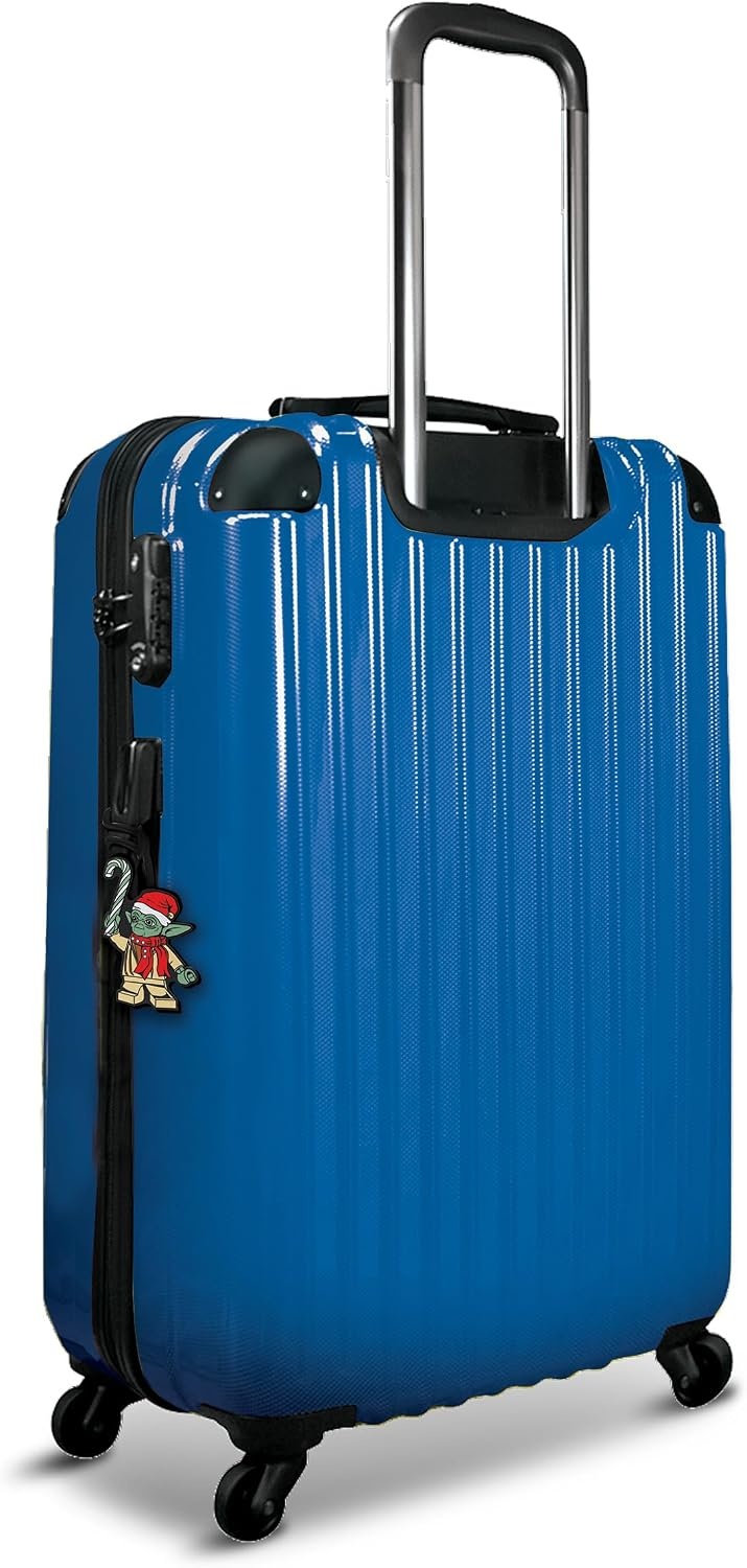 image:imageLEGO Star Wars Silicone Bag Tag Holiday Yoda 52480 Silicone Luggage Tag for Travel Suitcase Backpack
