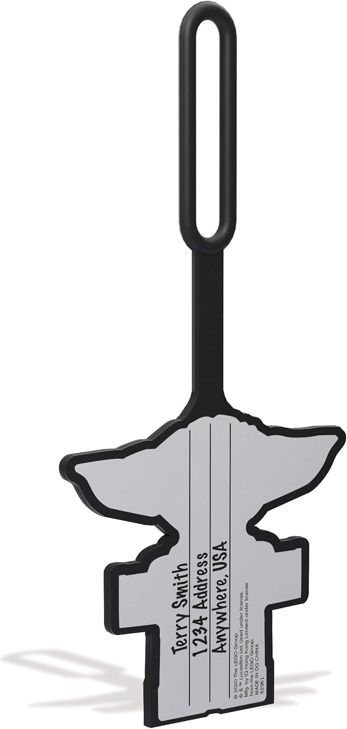 image:imageLEGO Star Wars Silicone Bag Tag Smiling Grogu 52961