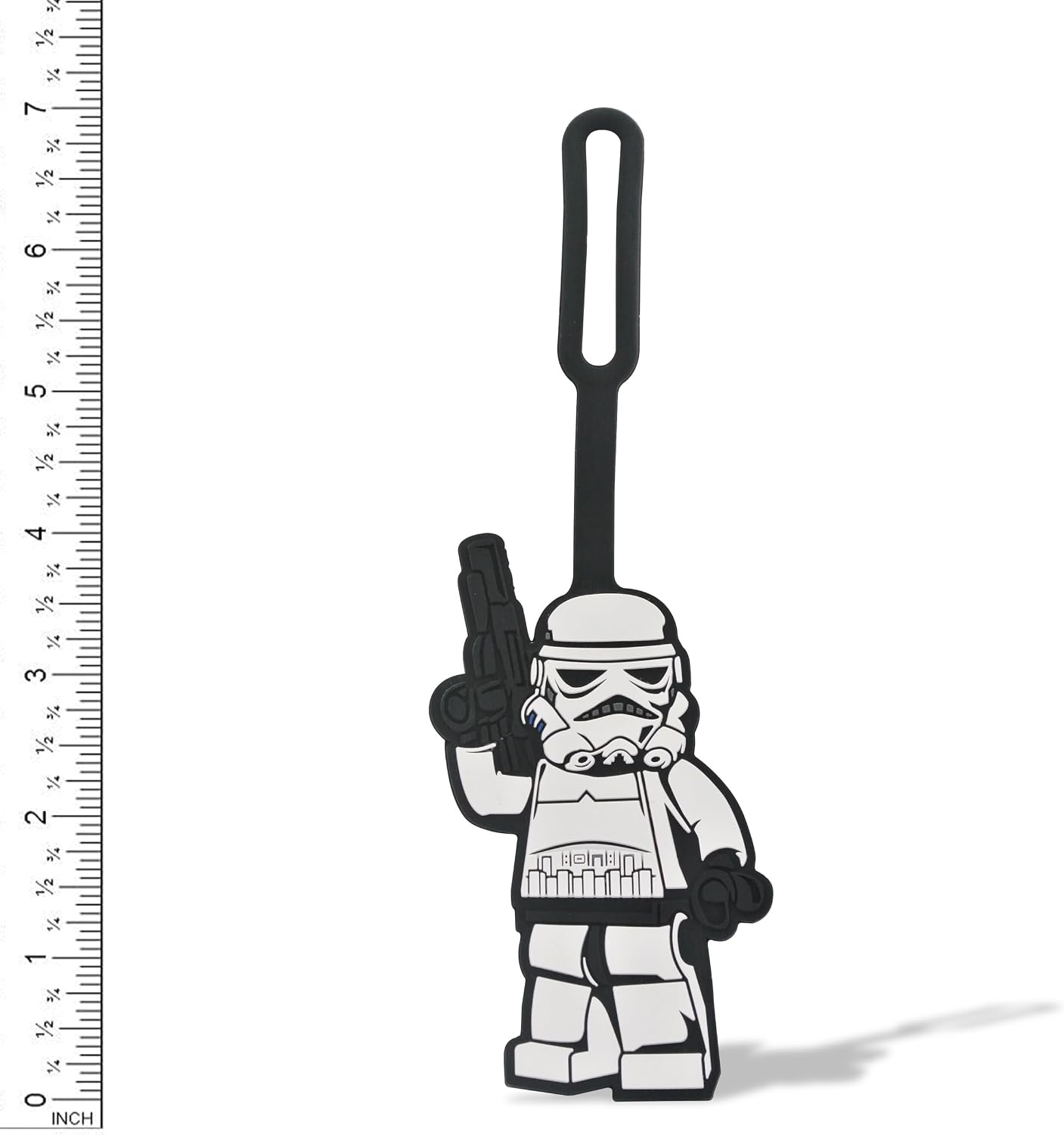 image:imageLEGO Star Wars Silicone Bag Tag Stormtrooper 52235 Silicone Luggage Tag for Travel Suitcase Backpack