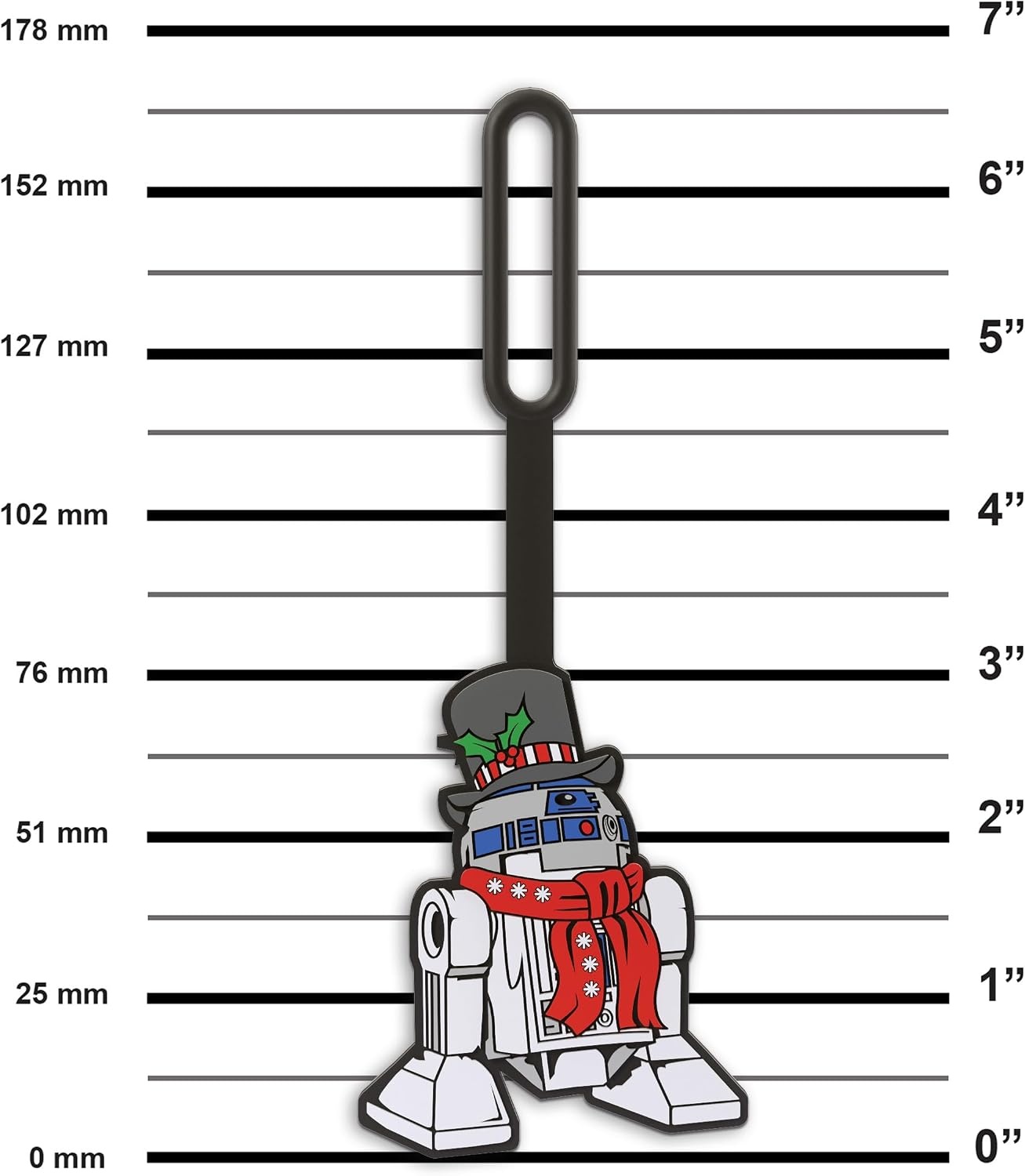 image:imageLEGO Star Wars Silicone Luggage Tag Holiday R2D2 52482