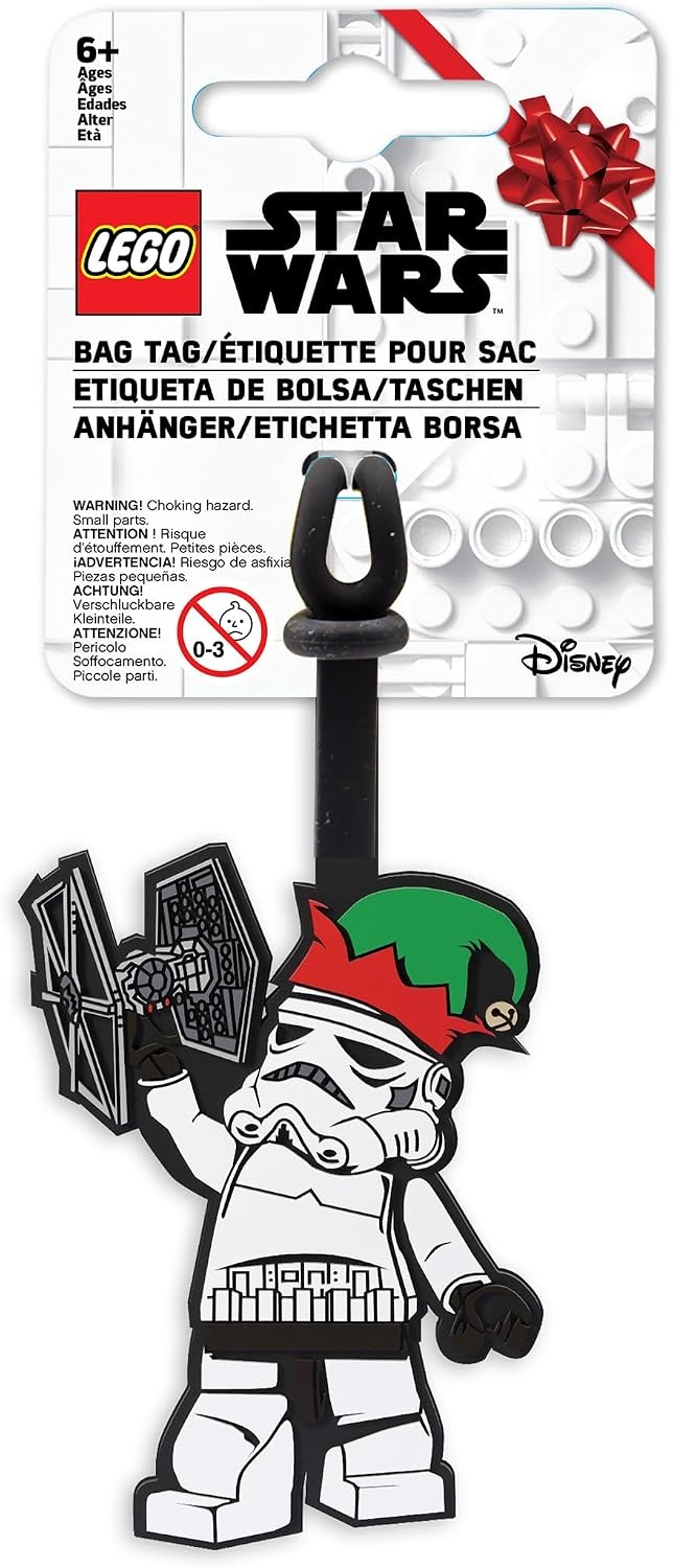 image:imageLEGO Star Wars Silicone Luggage Tag Holiday Stormtrooper 52479