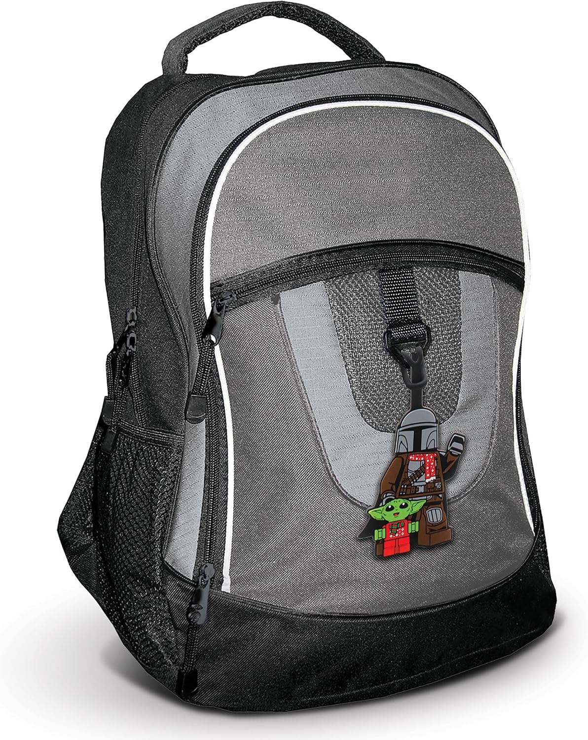 image:imageLEGO Star Wars The Mandalorian Bag Tag Holiday Mando amp Grogu 53352