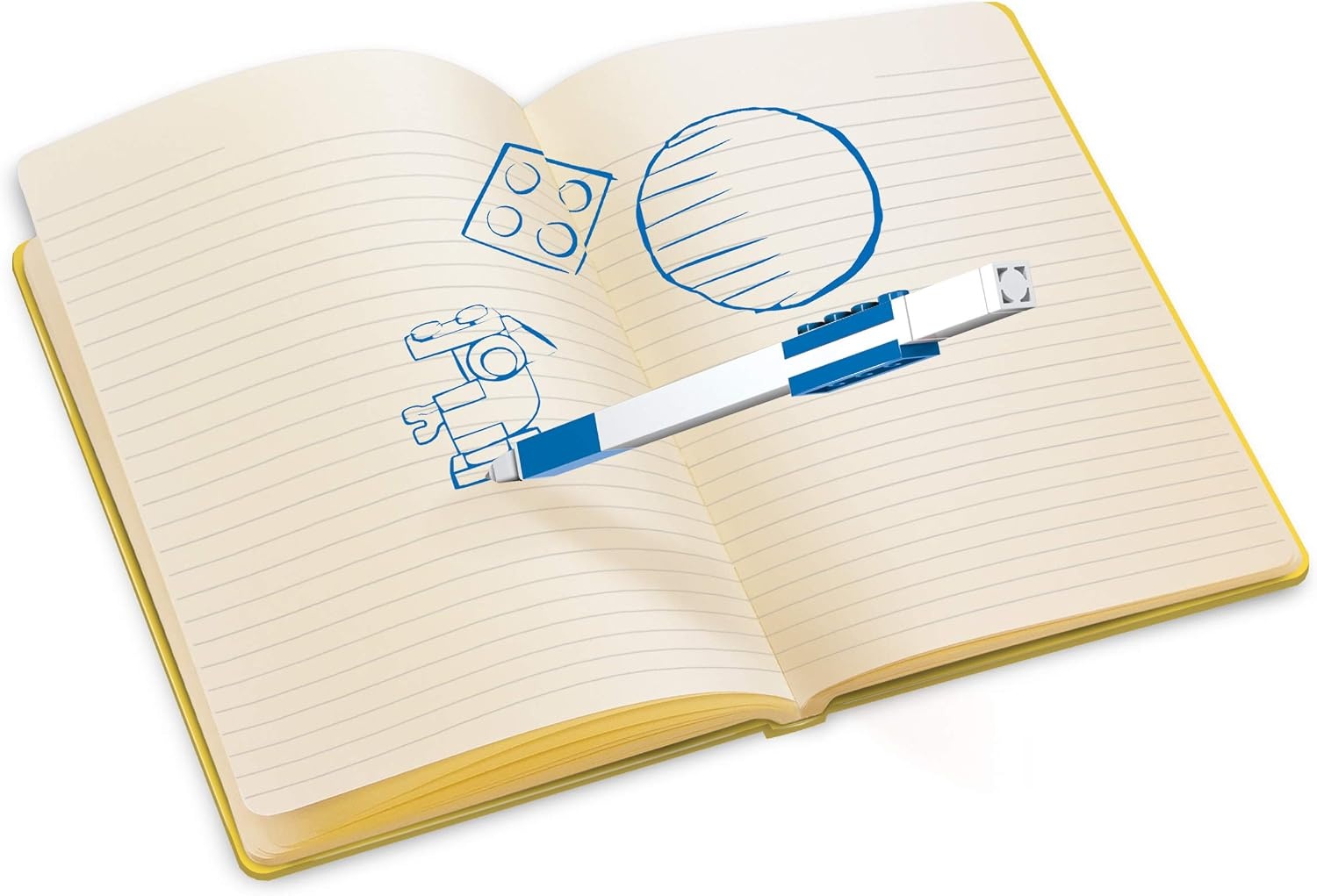image:imageLEGO Stationery Building Dreams Notebook and Blue Gel Pen Set 52525
