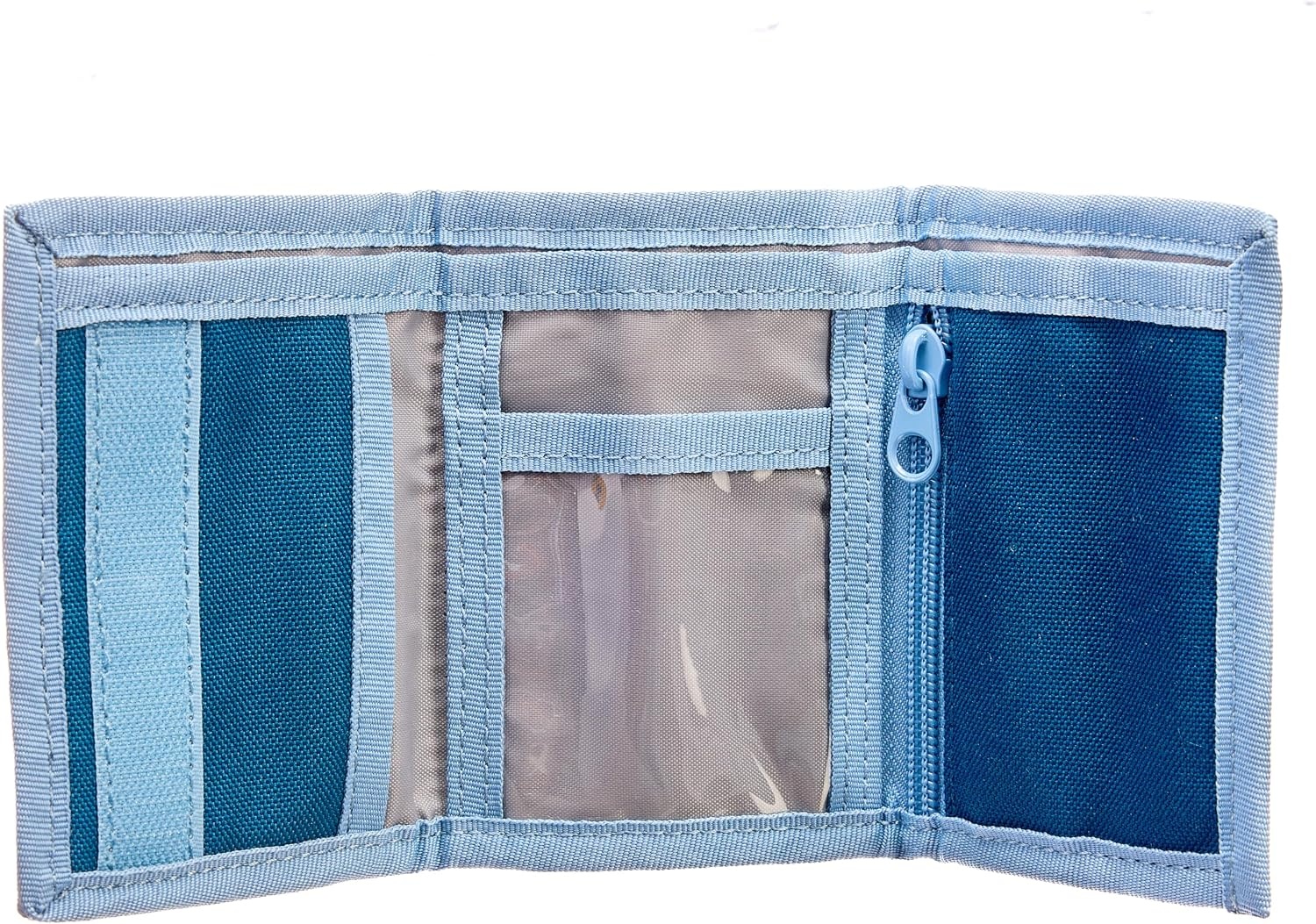 image:imageLEGO Trifold Wallet Kids Unisex Wallet for Boys and Girls with Clear ID Window Card and Cash Pockets and Secure Hook and Loop Closure Hotdog GuyShark Guy