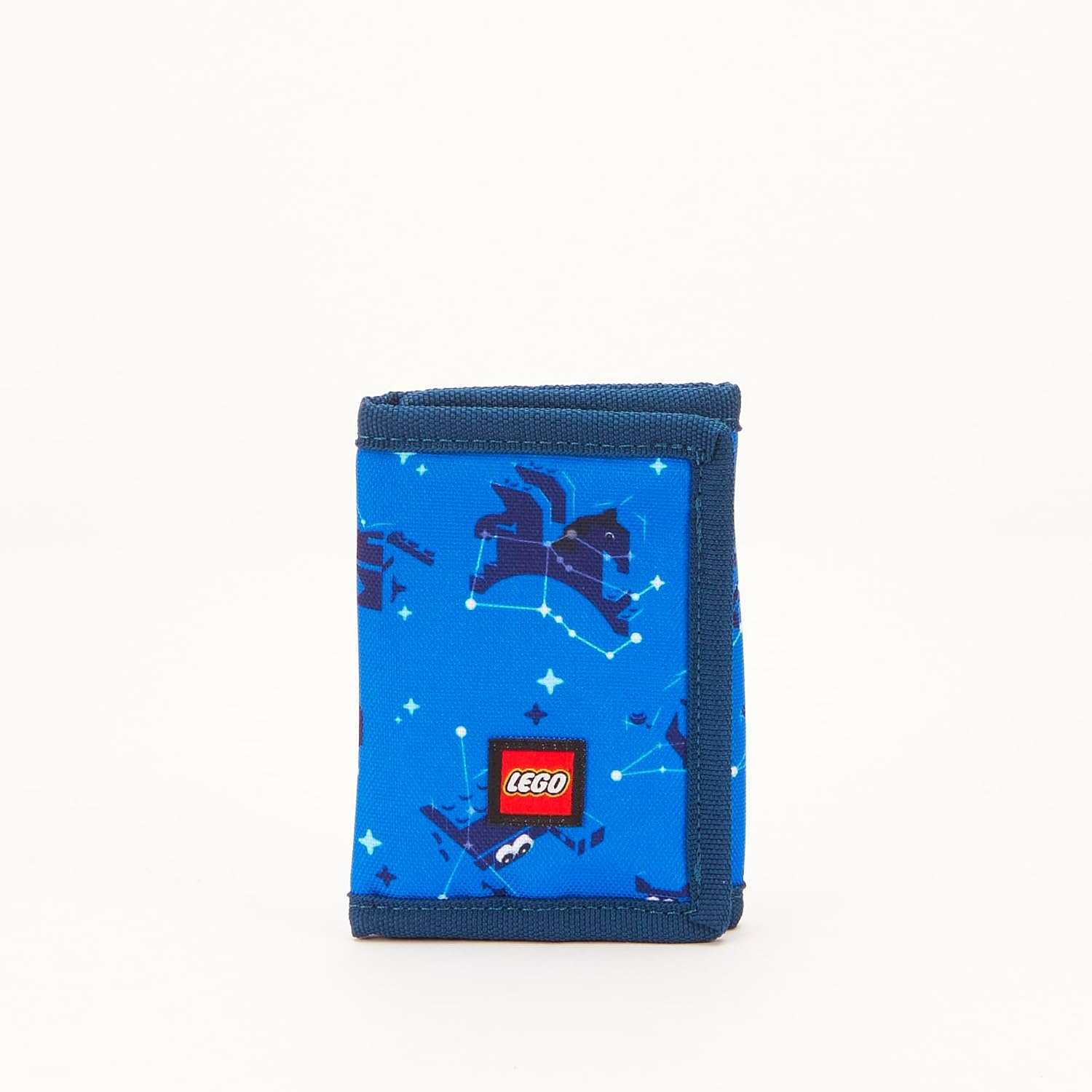 image:imageLEGO Trifold Wallet Kids Unisex Wallet for Boys and Girls with Clear ID Window Card and Cash Pockets and Secure Hook and Loop Closure Hotdog GuyStargazer