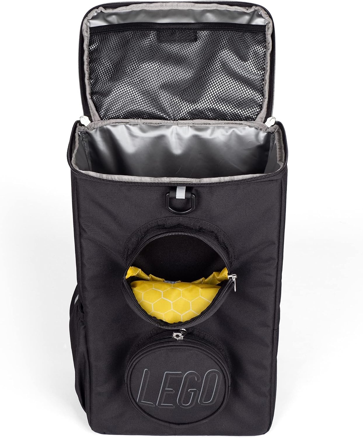 image:imageLego Brick Backpack Cooler Insulated Soft Cooler Bag Camping Cooler Lightweight and Leakproof Travel Cooler Lunch and Drinks Backpack for Hiking Shopping Sports Picnics BeachBlack