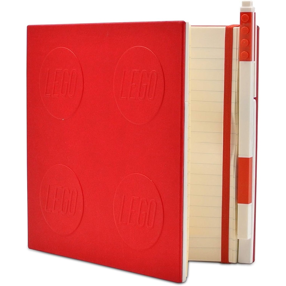 image:imageIQ LEGO Stationery Locking Notebook with Gel Pen Red 52439