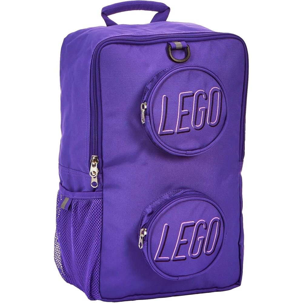image:imageLEGO Brick Backpack GreenPurple
