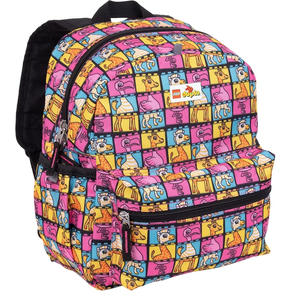image:imageLEGO DUPLO BLOCK BACKPACK ToddlerSized School and Travel Bag for Boys and Girls DuckBubble Gum