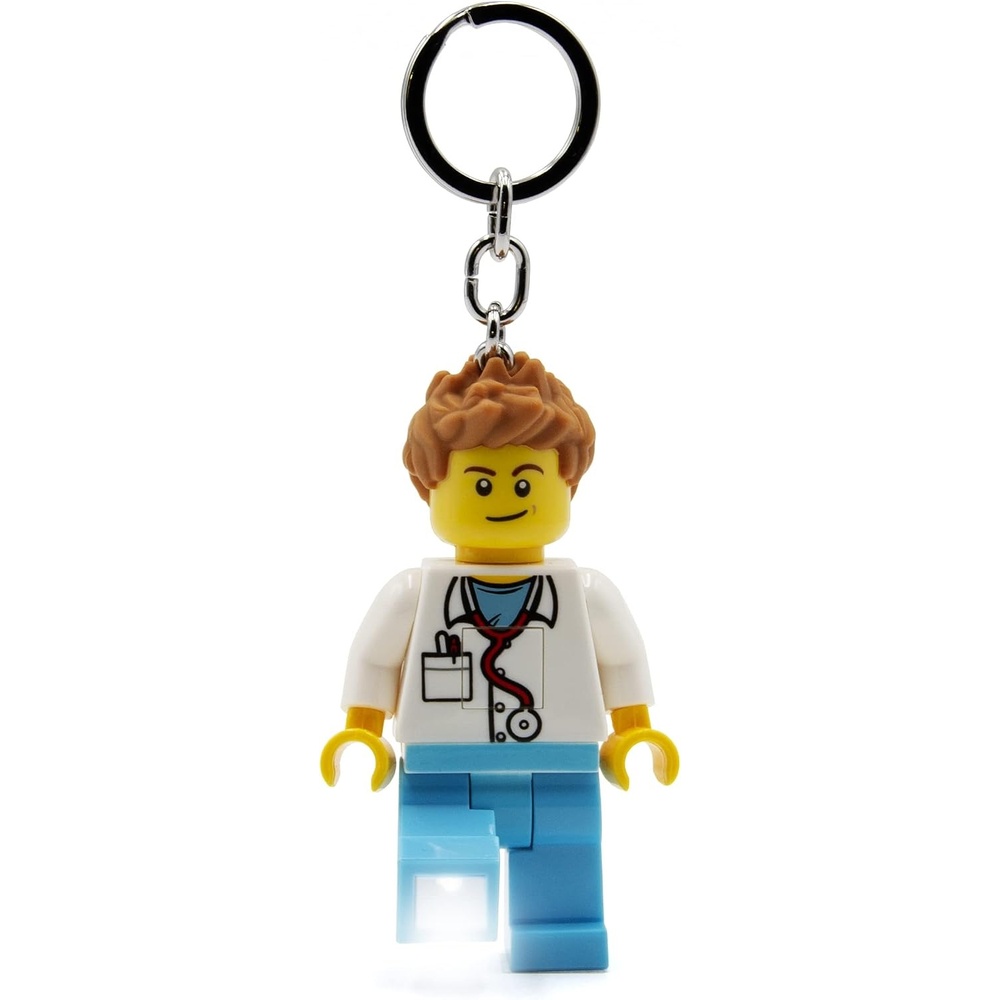image:imageLEGO Iconic Keyring Torch Height 76mm KE184 2 CR2025 Batteries IncludedMulticolor