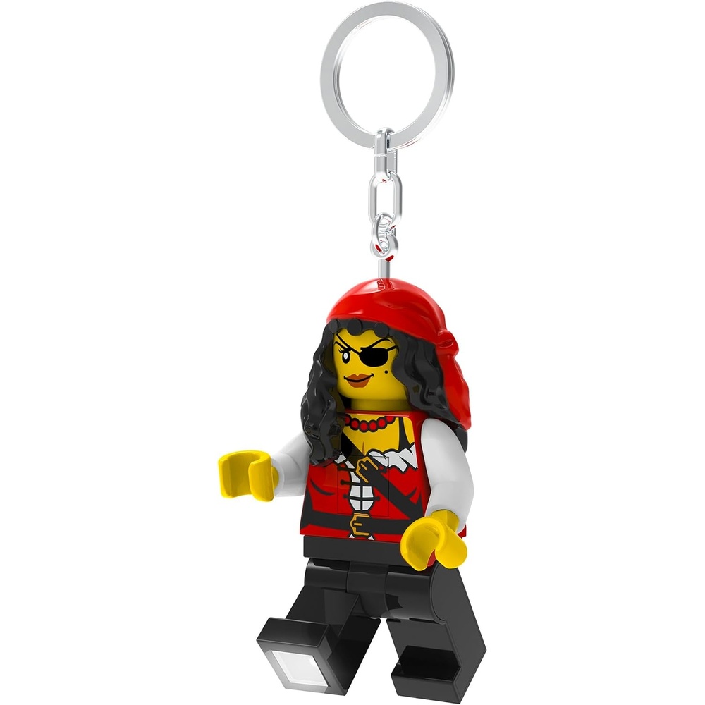 image:imageLEGO Keychain Light Pirate Princess KE193H Large 3 Inch Tall Bag Charm LED light