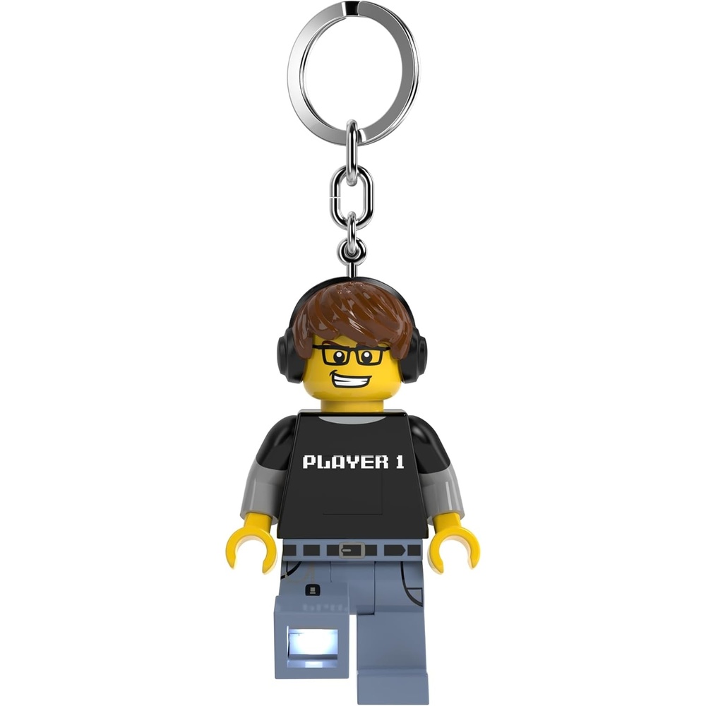 image:imageLEGO Keychain Light Video Game Guy KE217H Large 3 Inches Tall Bag Charm with LED Lights
