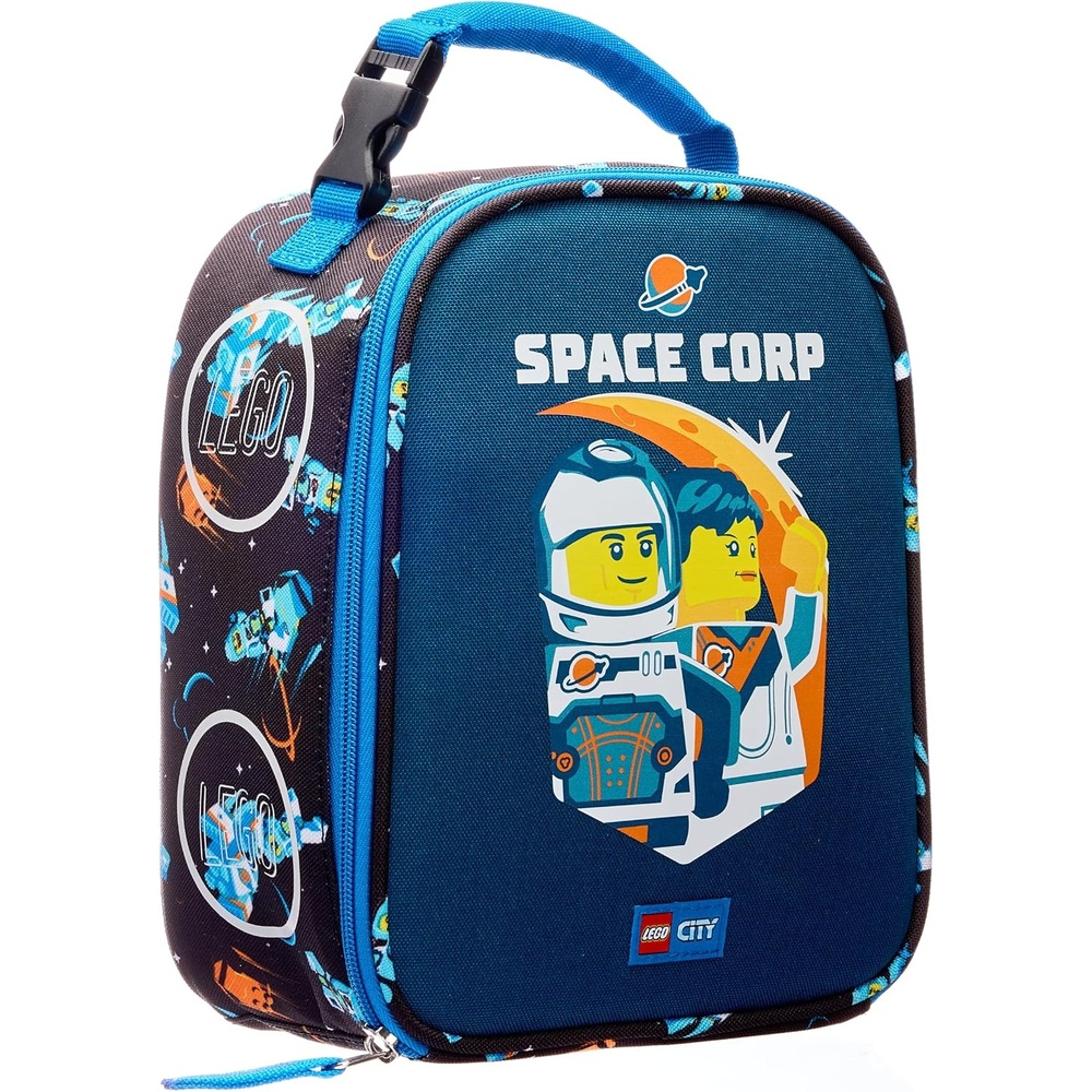 image:imageLEGO Kids City Heritage Classic Lunch Box Insulated Soft Reusable Lunch Bag Meal Container for Boys and Girls Perfect for School or Travel Meal Tote to Keep Food and Drinks Cold Soccer GoalSpace Corp