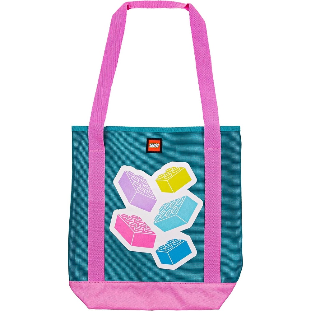 image:imageLEGO MESH TOTE BAGPastel Bricks