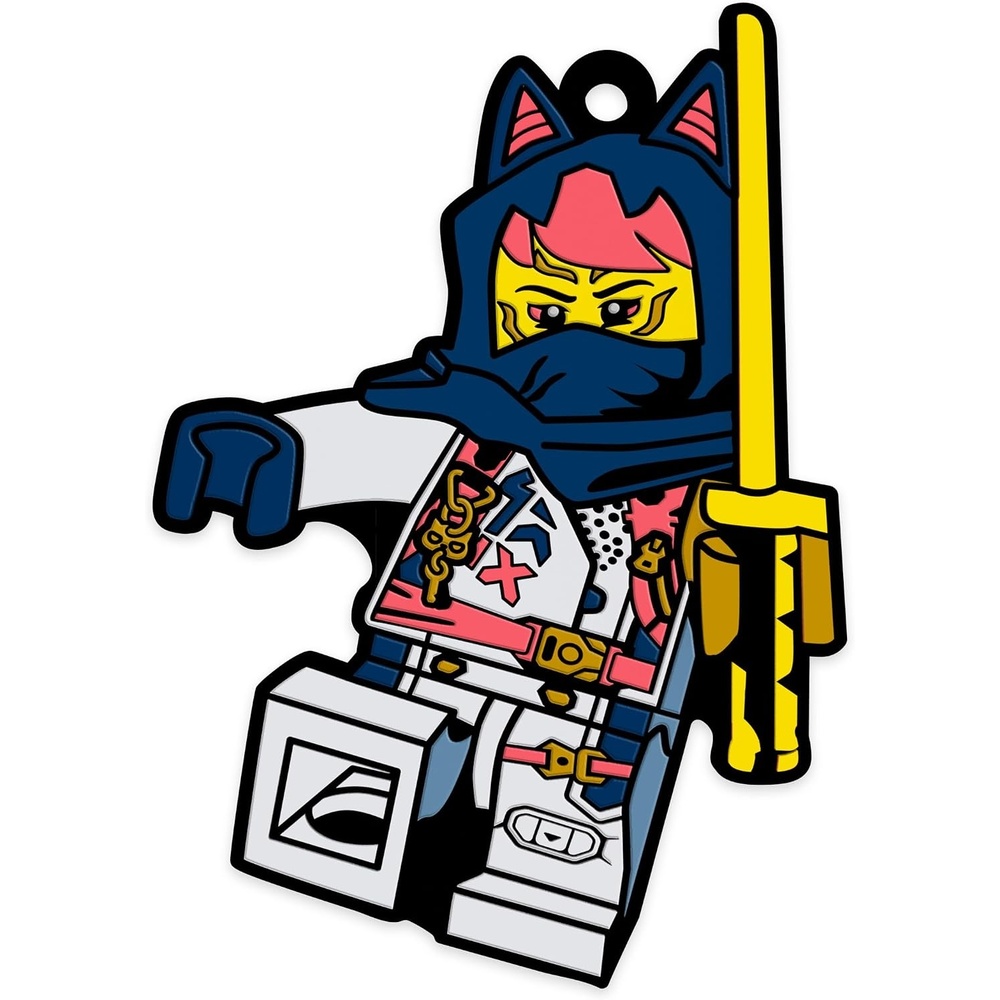 image:imageLEGO Ninjago 3 Inch Tall Silicone Magnet Sora 53350 School Locker Accessory