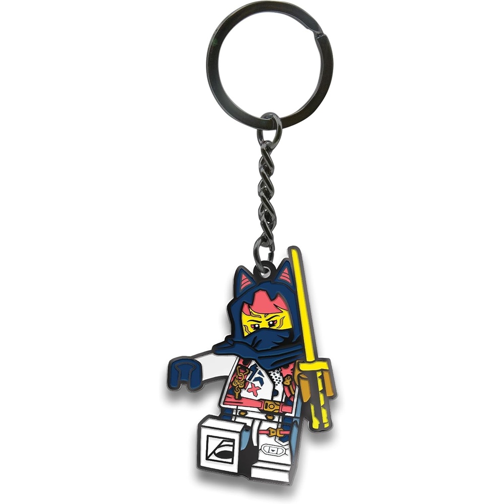image:imageLEGO Ninjago Enamel Keychain Sora 53340 for Car Keys Backpack Purse Beach Bag