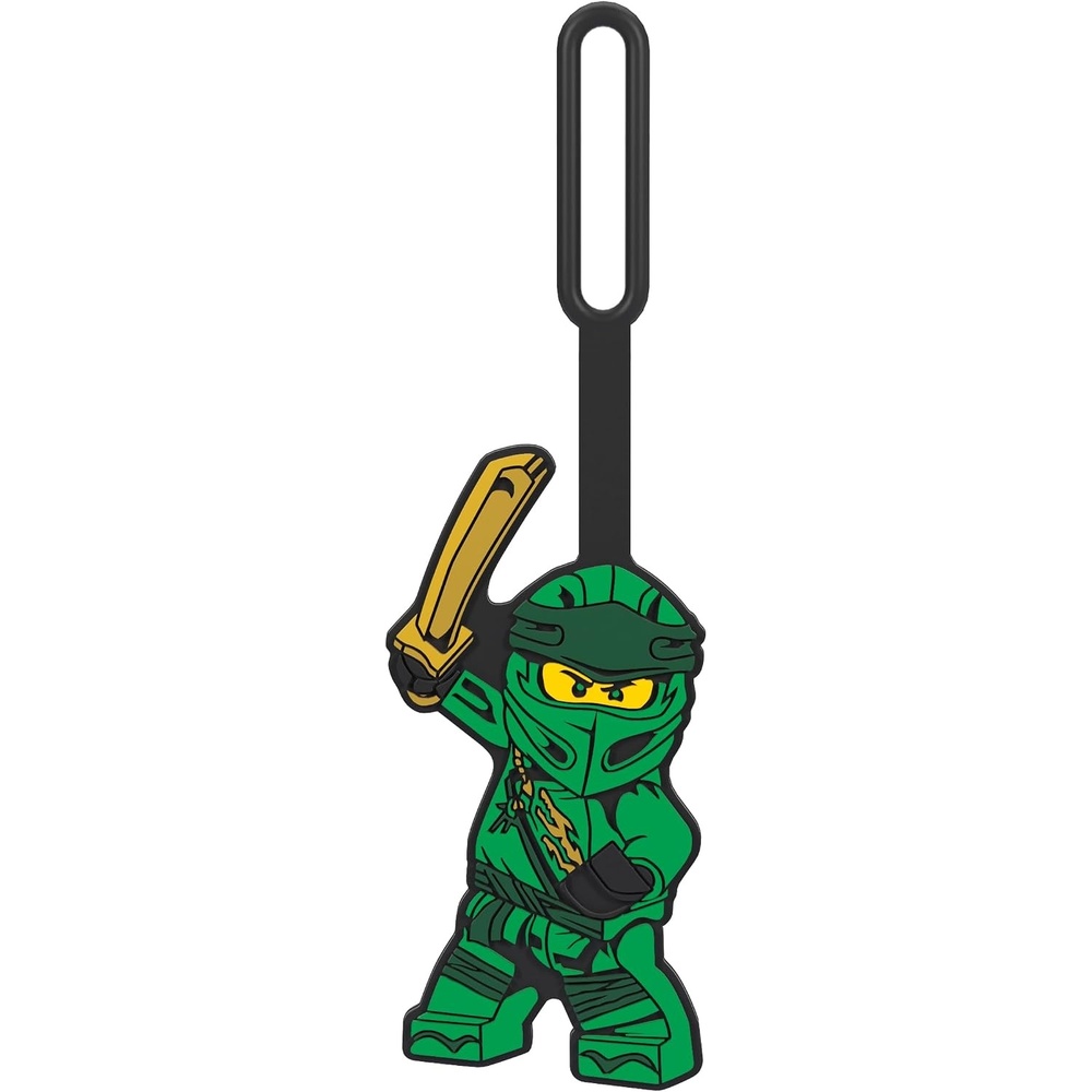 image:imageLEGO Ninjago Legacy Silicone Bag Tag  Lloyd 52493  Luggage Tag