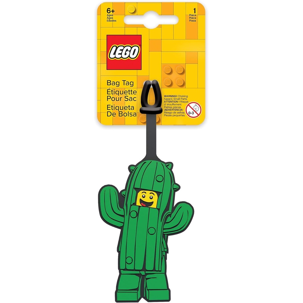 image:imageLEGO Silicone Bag Tag Cactus Boy 52851