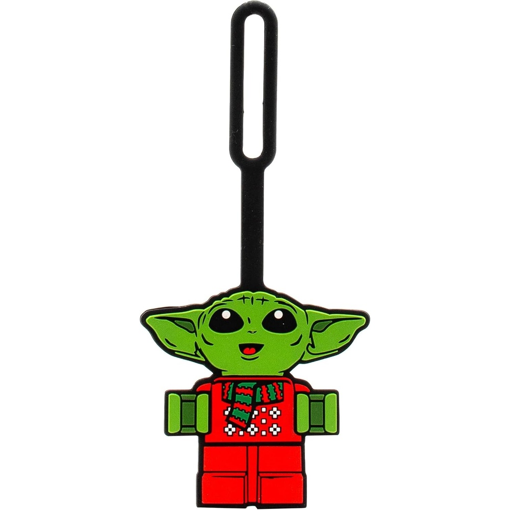 image:imageLEGO Star Wars Silicone Bag Tag  Holiday Grogu 53351