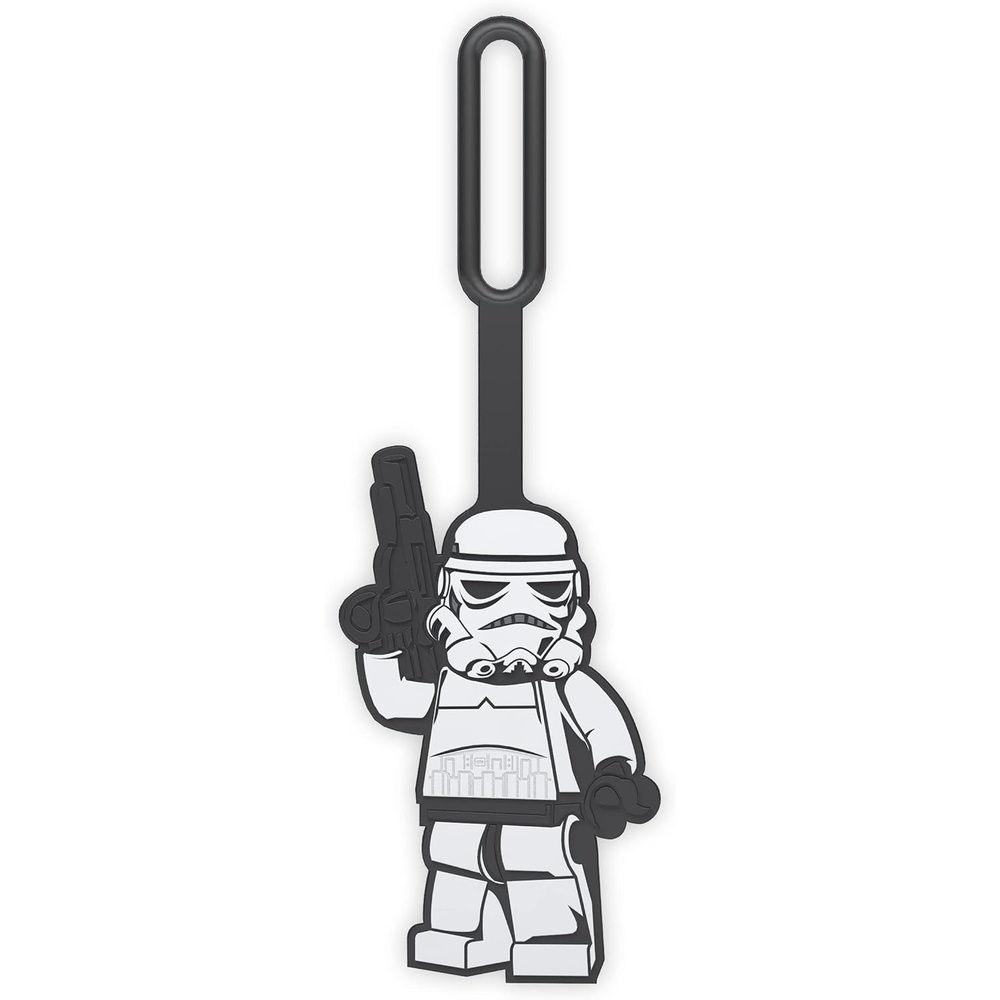 image:imageLEGO Star Wars Silicone Bag Tag  Stormtrooper 52235  Silicone Luggage Tag for Travel Suitcase Backpack