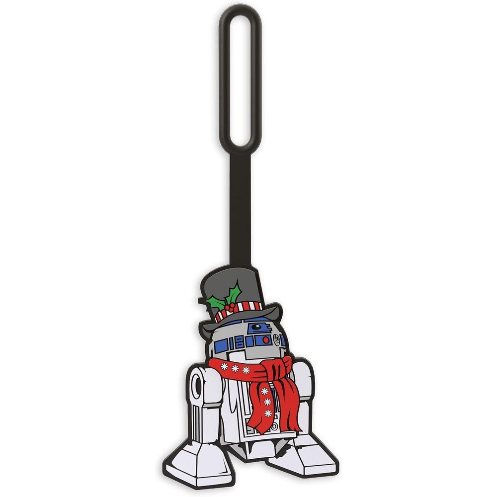 image:imageLEGO Star Wars Silicone Luggage Tag  Holiday R2D2 52482
