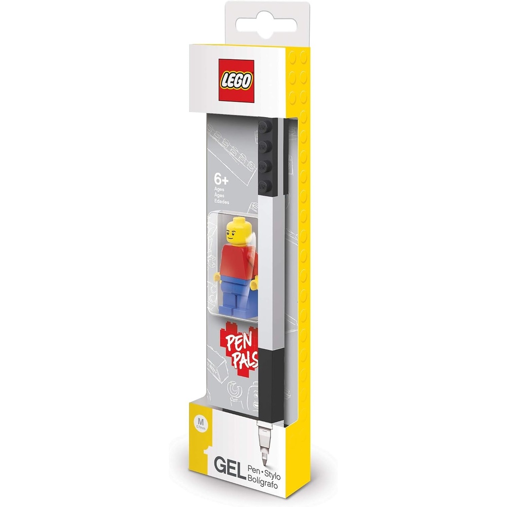 image:imageLEGO Stationery Pen Pal Black Gel Pen LEGO Minifigure 52601 Minifigure Colors May Vary Includes LEGO Gel Pen with LEGO MinifigureBlack