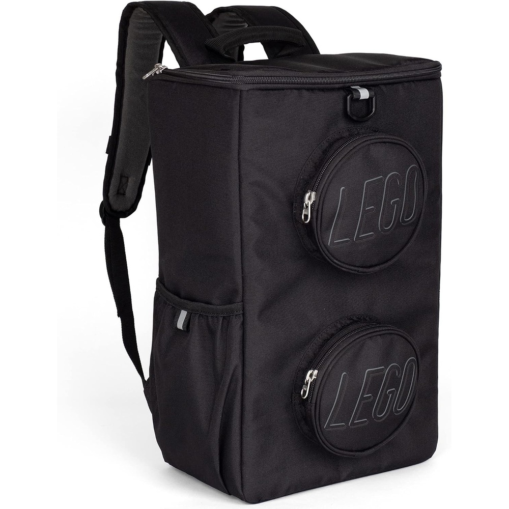 image:imageLego Brick Backpack Cooler Insulated Soft Cooler Bag Camping Cooler Lightweight and Leakproof Travel Cooler Lunch and Drinks Backpack for Hiking Shopping Sports Picnics BeachBlack