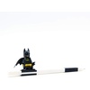 IQ LEGO Gel Pen with Batman Minifigure – Black Gel Pen (52864)(1 Count (Pack of 2))