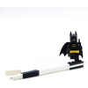 IQ LEGO Gel Pen with Batman Minifigure – Black Gel Pen (52864)(1 Count (Pack of 2))