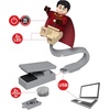 IQ LEGO Harry Potter Book Light – Harry Potter (CL29) | LED Light for reading, homework, play