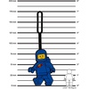 IQ LEGO Spaceman Silicone Bag Tag – Blue (53482)