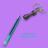 IQ LEGO Star Wars Lightsaber Gel Pen with Clip – Azur (53514) | Smooth writing blue ink, Refillable(1 Count (Pack of 1))