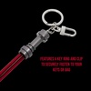 IQ LEGO Star Wars Lightsaber Gel Pen with Clip – Red (53509) | smooth writing red ink, refillable(1 Count (Pack of 1))