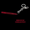 IQ LEGO Star Wars Lightsaber Gel Pen with Clip – Red (53509) | smooth writing red ink, refillable(1 Count (Pack of 1))