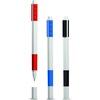 IQ LEGO Stationery Gel Pen 3 Pack (51513) | Refillable, 1 each: Red, Blue, Black Ink(Modern)
