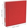 IQ LEGO Stationery Locking Notebook with Gel Pen – Red (52439)