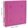 IQ LEGO Stationery Locking Notebook with Gel Pen – Violet (52438)