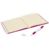 IQ LEGO Stationery Locking Notebook with Gel Pen – Violet (52438)