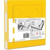 IQ LEGO Stationery Locking Notebook with Gel Pen – Yellow (52441) | Hardcover, School, College, Office