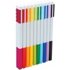IQ LEGO Stationery Marker 10 Pack (53101) | Back to School Accessory, 10 Colors
