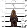 IQ Lego Star Wars Keychain Light – 3 Inch Tall Figure, Black, Small(Modern)