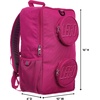 LEGO Brick Backpack – Green(Red Violet)