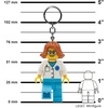 LEGO City Keychain Light – Doctor (KE185H) Large 3 Inch Tall Figure | Bag Charm, Flashlight