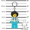 LEGO City Keychain Light – Dr. Flieber (KE192H) Large 3 Inch Tall | Bag charm with LED light