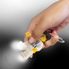 LEGO City Keychain Light – Nurse (KE186H) Large 3 Inch Tall Figure | Bag charm with LED light