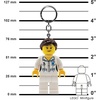 LEGO City Keychain Light – Nurse (KE186H) Large 3 Inch Tall Figure | Bag charm with LED light