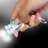 LEGO City Keychain Light – Veterinarian/Nurse (KE156H) Large 3 Inch Tall | Bag Charm with LED Lights