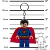 LEGO DC Super Heroes Large 3 Inch Tall Figure Keychain Light – Superman (KE39H)