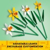 LEGO Daffodils – Building Toy for Kids, Girls and Boys, Ages 8+ – Birthday Gift for Kids – Artificial Daffodil for Bedroom Decor and Display – 40747